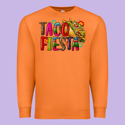 Taco Fiesta Premium Sweatshirt Designed By Cts Tumbler Store