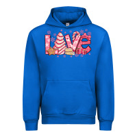 Cobalt love pink christmas tree cake Urban Hoodie - Jasminsmagicworld