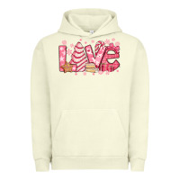 Pigment Pistachio love pink christmas tree cake Urban Hoodie - Jasminsmagicworld