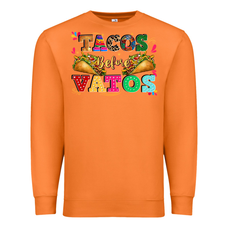 Tacos Before Vatos Premium Sweatshirt by CTS Tumbler Store | Teevron