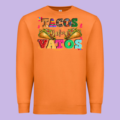 Tacos Before Vatos Premium Sweatshirt Designed By Cts Tumbler Store