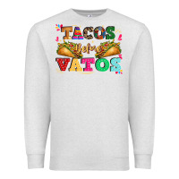 Oatmeal Heather tacos before vatos Premium Sweatshirt - CTS Tumbler Store