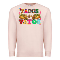 Pale Pink tacos before vatos Premium Sweatshirt - CTS Tumbler Store