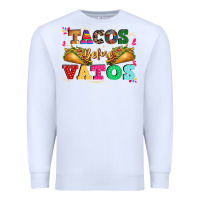 White tacos before vatos Premium Sweatshirt - CTS Tumbler Store