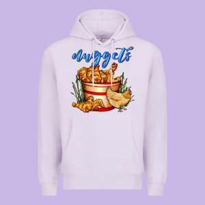 Nuggets Premium Hoodie Designed By Adodesignshop