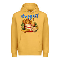 Mustard nuggets Premium Hoodie - AdoDesignShop