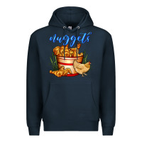 Navy nuggets Premium Hoodie - AdoDesignShop