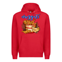 Red nuggets Premium Hoodie - AdoDesignShop