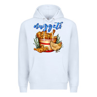 White nuggets Premium Hoodie - AdoDesignShop