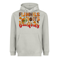 Moon Dust flannels boots and bonfires Heavyweight Hoodie - Zillion Design Studio