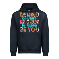 Navy be kind be true be you Urban Hoodie - NancyCooperArtShop