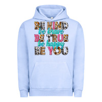 Pigment Grape Ice be kind be true be you Urban Hoodie - NancyCooperArtShop
