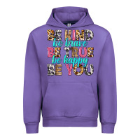 Tulip be kind be true be you Urban Hoodie - NancyCooperArtShop