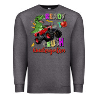 Charcoal Heather ready to crush kindergarten Premium Sweatshirt - Zillion Design Studio
