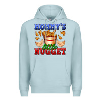 Blue Mist mommy's little nugget Premium Hoodie - AdoDesignShop