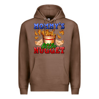 Chestnut mommy's little nugget Premium Hoodie - AdoDesignShop