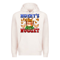 Pale Pink mommy's little nugget Premium Hoodie - AdoDesignShop