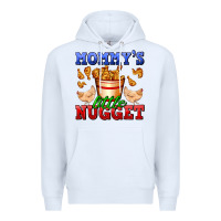 White mommy's little nugget Premium Hoodie - AdoDesignShop