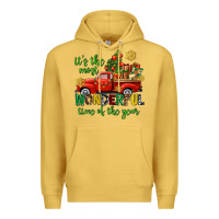 Antique Gold its the most wonderful time of the year Premium Hoodie - AdoDesignShop