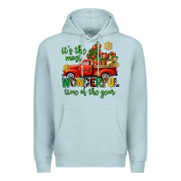 Blue Mist its the most wonderful time of the year Premium Hoodie - AdoDesignShop