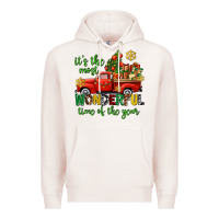 Pale Pink its the most wonderful time of the year Premium Hoodie - AdoDesignShop