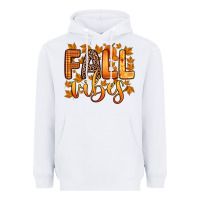 White fall vibes Heavyweight Hoodie - Zillion Design Studio