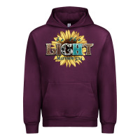 Mauve Wine be the light matthew Urban Hoodie - NancyCooperArtShop