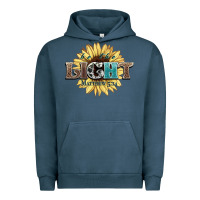 Pigment Midnight Navy be the light matthew Urban Hoodie - NancyCooperArtShop