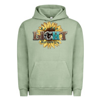 Pigment Oil Green be the light matthew Urban Hoodie - NancyCooperArtShop