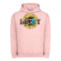 Pigment Salmon be the light matthew Urban Hoodie - NancyCooperArtShop