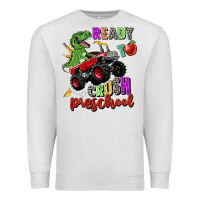Oatmeal Heather ready to crush preschool Premium Sweatshirt - Zillion Design Studio
