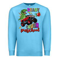 Ocean Blue ready to crush preschool Premium Sweatshirt - Zillion Design Studio