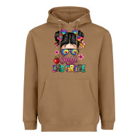 Toasted Coconut hello second grade kid Heavyweight Hoodie - texasbilliewilder