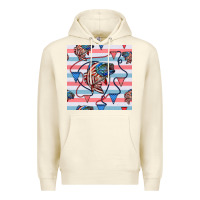 Sandshell american flag bass Premium Hoodie - BundleAndBundleShop