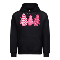 Black pink Christmas cakes Urban Hoodie - Jasminsmagicworld