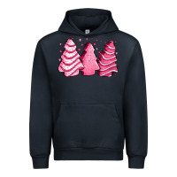 Navy pink Christmas cakes Urban Hoodie - Jasminsmagicworld