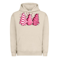 Pigment French Oak pink Christmas cakes Urban Hoodie - Jasminsmagicworld