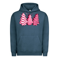 Pigment Midnight Navy pink Christmas cakes Urban Hoodie - Jasminsmagicworld