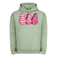 Pigment Oil Green pink Christmas cakes Urban Hoodie - Jasminsmagicworld