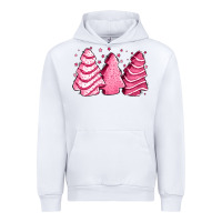 White pink Christmas cakes Urban Hoodie - Jasminsmagicworld