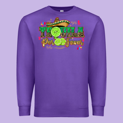 Tequila Por Favor Premium Sweatshirt Designed By Cts Tumbler Store
