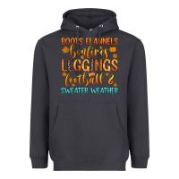 Smoke boots flannels bonfires leggins football Heavyweight Hoodie - Zillion Design Studio
