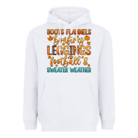 White boots flannels bonfires leggins football Heavyweight Hoodie - Zillion Design Studio