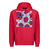 Cardinal patriotic roses Premium Hoodie - BundleAndBundleShop