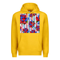 Lemon patriotic roses Premium Hoodie - BundleAndBundleShop