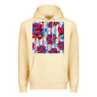 Pina Colada patriotic roses Premium Hoodie - BundleAndBundleShop