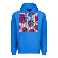True Royal patriotic roses Premium Hoodie - BundleAndBundleShop