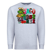 Heather Grey taco saurus rex Premium Sweatshirt - CTS Tumbler Store