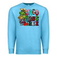 Ocean Blue taco saurus rex Premium Sweatshirt - CTS Tumbler Store
