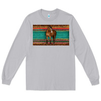 Moon Dust western horse serape tooled leather leopard  sippy cup Long Sleeve Tee - BarkalooDesign